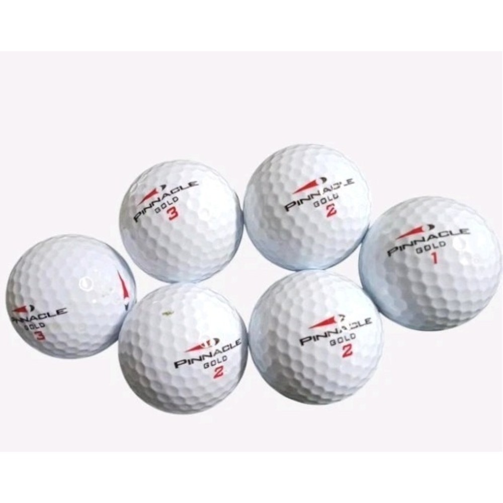 Pinnacle Gold Distance Golf Ball Mixed Lot 6 3,2,1